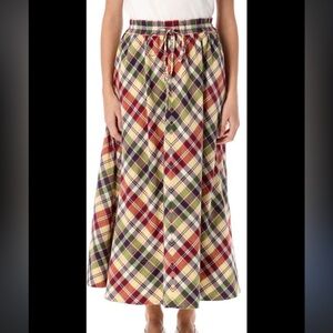 Polo Ralph Lauren Multicolor Plaid A-Line Skirt